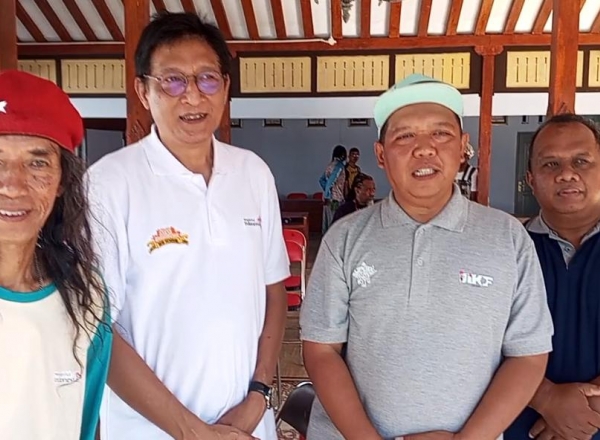 jelang event internasional, jikf awali festival layang-layang banaran kulon progo ada doa bersama