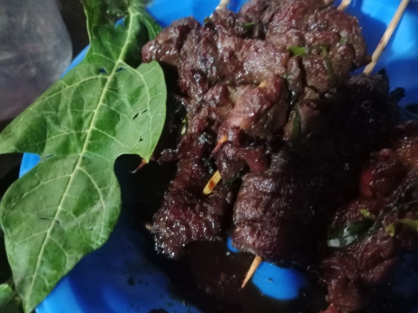 tips melunakan daging dengan daun papaya; dijamin empuk daging tidak alot