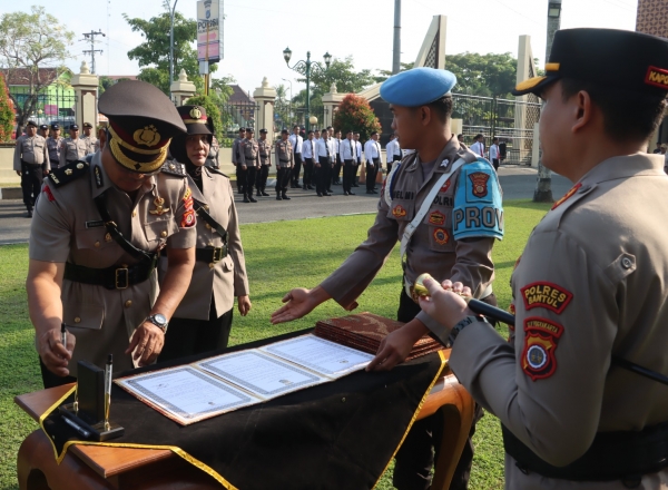 POLRES BANTUL  3 JUNI 2026 ROTASIKAN SEJUMLAH PEJABAT