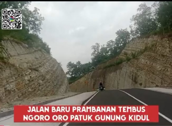 traveling wisata ke gunung mintorogo melintasi jalan baru gunungkidul prambanan sleman 