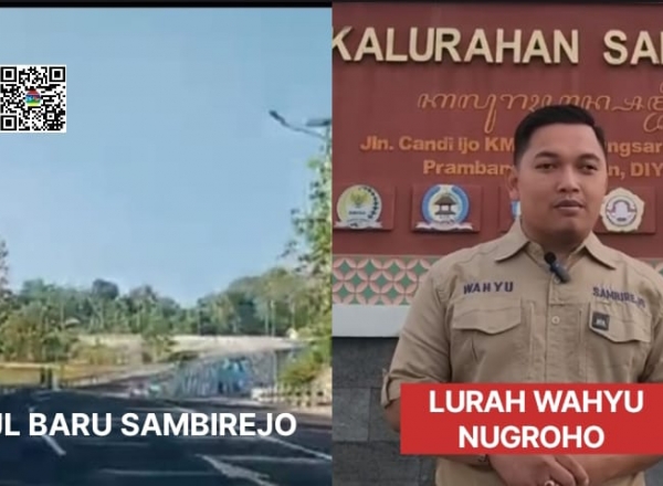 inilah exil tol  bokoharjo  prambanan dan jalan baru ke arah perbukitan sambirejo kedepan dapat meningkatkan kunjungan wisatwan 